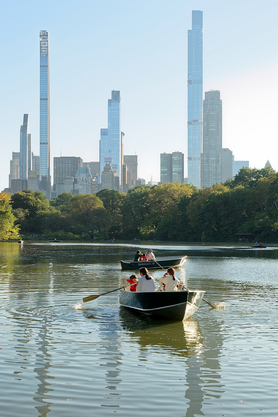 Boats on the Lake in Central Park NYC - EMDR therapy