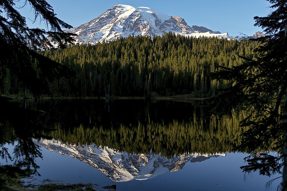 Tranquil reflection lake - dissociative identity disorder
